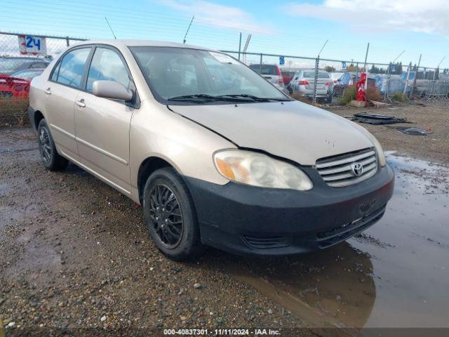  Salvage Toyota Corolla