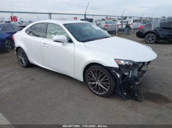  Salvage Lexus Is