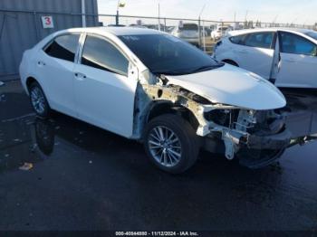  Salvage Toyota Corolla