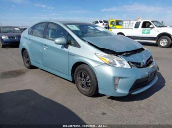  Salvage Toyota Prius