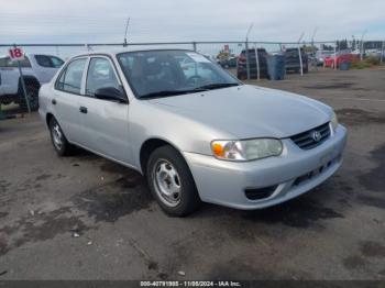  Salvage Toyota Corolla