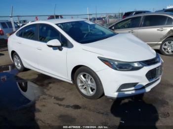  Salvage Chevrolet Cruze