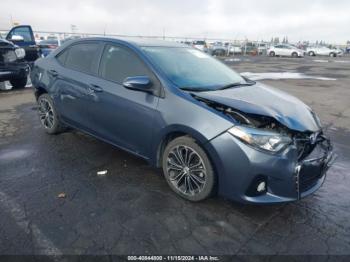  Salvage Toyota Corolla