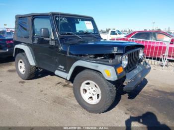  Salvage Jeep Wrangler