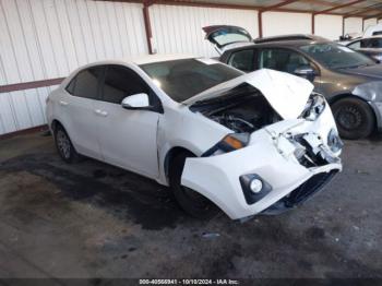  Salvage Toyota Corolla