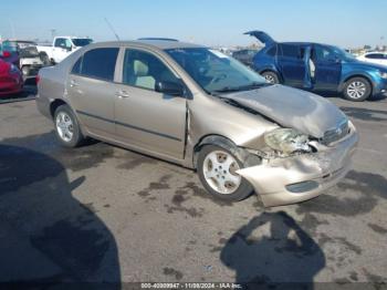  Salvage Toyota Corolla