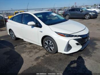  Salvage Toyota Prius Prime