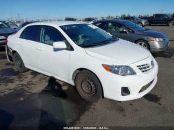  Salvage Toyota Corolla