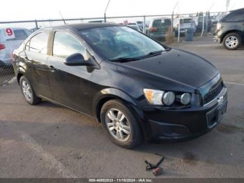  Salvage Chevrolet Sonic