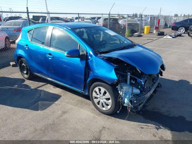  Salvage Toyota Prius c