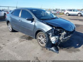  Salvage Toyota Corolla