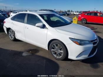  Salvage Toyota Camry