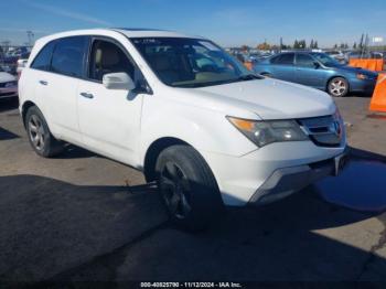  Salvage Acura MDX