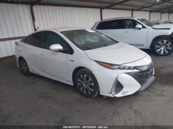  Salvage Toyota Prius Prime