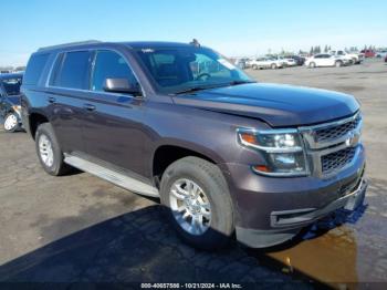  Salvage Chevrolet Tahoe