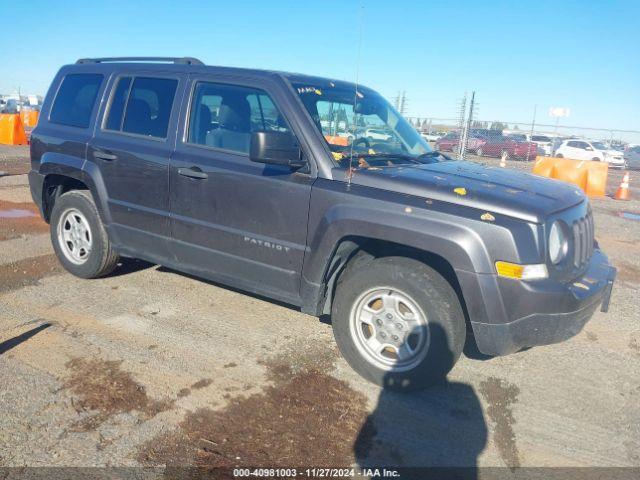  Salvage Jeep Patriot