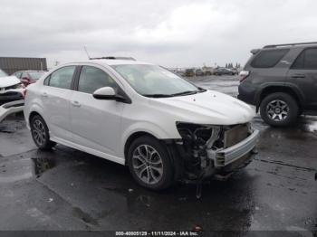  Salvage Chevrolet Sonic