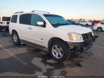  Salvage Nissan Armada