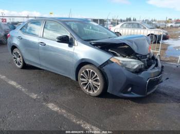  Salvage Toyota Corolla