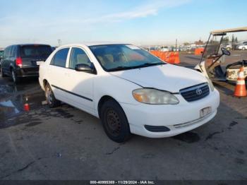  Salvage Toyota Corolla