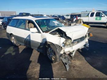  Salvage Subaru Outback