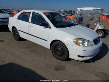  Salvage Toyota Corolla