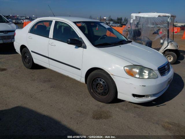  Salvage Toyota Corolla