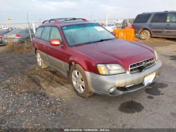  Salvage Subaru Outback