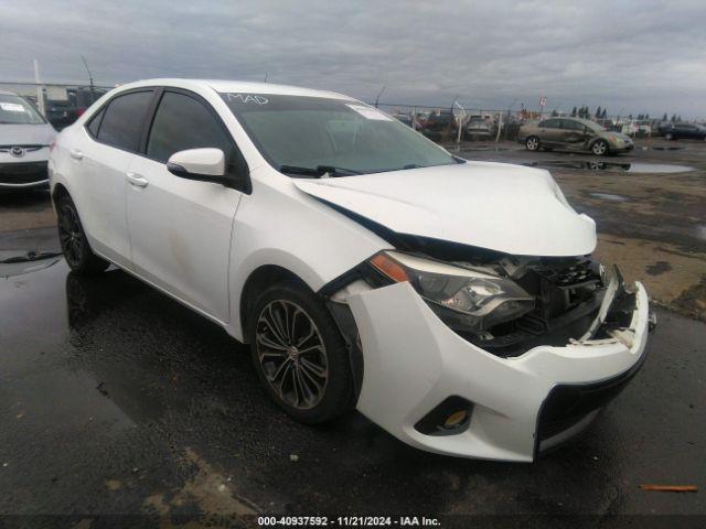  Salvage Toyota Corolla