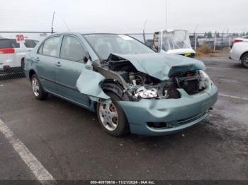  Salvage Toyota Corolla