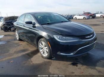  Salvage Chrysler 200