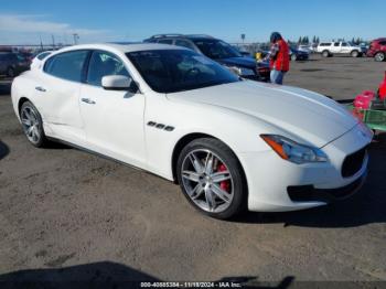  Salvage Maserati Quattroporte