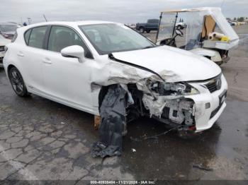  Salvage Lexus Ct