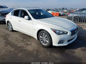  Salvage INFINITI Q50