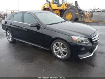  Salvage Mercedes-Benz E-Class