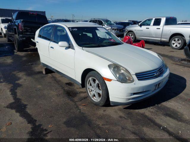  Salvage INFINITI G35