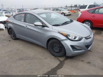  Salvage Hyundai ELANTRA