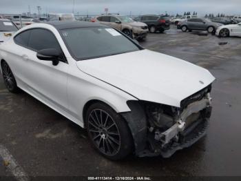  Salvage Mercedes-Benz C-Class