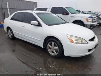  Salvage Honda Accord