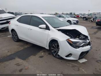  Salvage Toyota Corolla