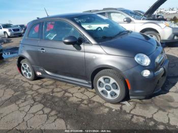  Salvage FIAT 500e