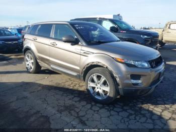  Salvage Land Rover Range Rover Evoque