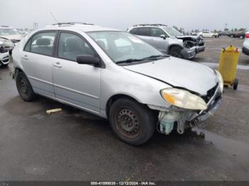  Salvage Toyota Corolla