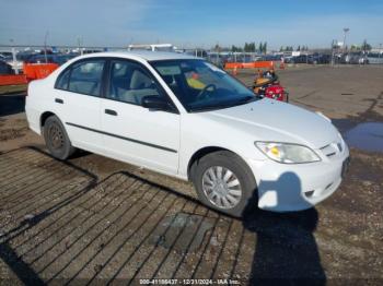  Salvage Honda Civic