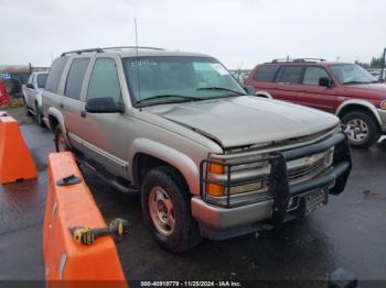  Salvage Chevrolet Tahoe