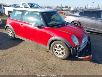  Salvage MINI Cooper