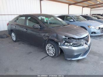  Salvage Nissan Sentra