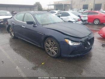  Salvage Maserati Ghibli