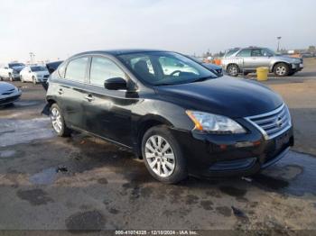  Salvage Nissan Sentra