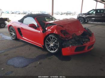  Salvage Porsche 718 Boxster